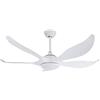 Wonderlamp Ventilatore LED, Bianco