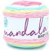 Lion Brand Yarn Company 526-216 Mandala Baby Filato, Rainbow Falls, One Skein, 540 Unità