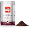 illy, Caffè Macinato per Espresso Tostato INTENSO, 100% Arabica con Note di Cacao e Frutta Secca, Retrogusto Pieno e Corposo, Confezione da 250g