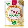 Clean Foods 3 x CleanFoods 21 calorie tagliatelle di konjac essiccate I 75g I konjac shirataki glucomannano I inodore l vegan I senza glutine e grassi I pronto in 5 minuti