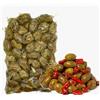 Generico Olive verdi schiacciate Calabresi condite con nocciolo gr 500 Sottovuoto - Prodotti tipici Calabresi Piccanti