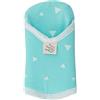 JYOKO KIDS Protezione per le cinture di sicurezza in cotone per seggiolino auto e passeggino, 0-3 anni (Mint Sparkles)