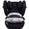 JYOKO KIDS Rivestimento per accessorio di seggiolino auto in cotone Compatibile con Cybex Pallas G I-SIZE (Accessorio, DINO PARTY)