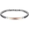 Brosway Bracciale Uomo, Bracciale Tennis in Acciaio e Cubic Zirconia | Collezione Avantgarde - BVD14