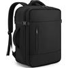 ZOMFELT Zaino Ryanair 40x30x20, 24L Bagaglio a Mano 40x30x20 Aereo, Zaino da Viaggio Porta Computer 15.6 Pollici, Zaino Antipioggia Compatto per Ryanair, Wizz Air, EasyJet, Nero