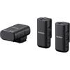 Sony ECM-W3 Sistema Microfoni USB Connettore 3,5 mm Nero
