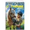 Afie Biglietto Vive Santa Caterina 25 novembre Augura una buona festa a una giovane ragazza donna cavaliere tema cavallo club hippico equitazione - con busta bianca formato 12 x 17 cm - Made in France