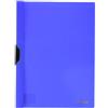 Dohe 90414-Dossier con clip in metallo, formato A4, colore: blu