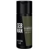 SEBASTIAN Seb Man The Multitasker, Detergente per Capelli, Barba e Corpo, Shampoo 3 in 1, Per Tutti i Tipi di Capelli, Multi Beneficio, Estratto di Guaranà, 50ml