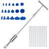 Cutiolly Tirabolli per Carrozzeria,29pcs Kit Rimozione Ammaccature Auto,Kit Riparazione Carrozzeria Auto,Strumento per Riparazione Ammaccature,Kit Rimozione delle Ammaccature Senza Verniciatura