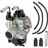 Anlseiod Carburatore 12 mm Tipo PHBN per MBK Booster Rocket Nitro Stunt Mach-G Jog-R Bw's Ovetto 50cc,Minarelli Verticale Orizzontale Carbu Scooter 50cc di motorino