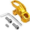 chennini Gancio CNC per moto Per SUZUKI Serie DRZ DR-Z400 DR-Z 400S 400SM 4S 4SM Accessori Per Moto In Alluminio CNC Ganci Per Casco E Bagagli(Orange)