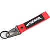 SXHM Moto 3D Ricamo Portachiavi Portachiavi Catena Portachiavi Per Honda CBR650/F/R CBR600/RR CBR1000RR CBR 900RR 929RR 954RR F2 F3 F4 Moto Portachiavi (Colore : Rosso, Size : 1)