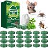 Generic 24 Pezzi Repellenti per Roditori, trappola per parassiti, Esche Vegetali Naturali per Scacciare Roditori da Auto, Motore, Garage, Camper e Casa - Sicure per Bambini e Animali Domestici