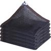 SSFMSF Tende Da Sole Con Effetto Ombreggiante Al 85%-95%, Rete Di Protezione Uv Telo Ombra Traspirante Anti-Età, Per Serra, Balcone, Cortile, Tetto, Patio. (Nero 12-Pin / 2m * 2m / 6.6ft * 6.6ft)