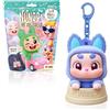 CRAZE Nunos Lil Monsters Portachiavi Sorpresa - Figura da collezione per zaino o borsa - 1 di 12 personaggi in busta misteriosa per bambini