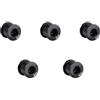 Tsophreniq 5pcs Biciclette Bulloni Corona In Lega di Alluminio Singola Velocità Corona Bulloni Mountain Bike Chainwheel Bolt Accessori Singolo Dado Dado Bici Da Strada Viti
