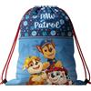 Paw Patrol - Sacca Sportiva per Bambino, Borsa Zaino per Asilo, Palestra, Piscina, Viaggio, Portascarpe