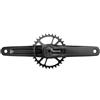 SRAM Guarnitura S200 Eagle - Corona in acciaio 32t, pedivelle in alluminio, mandrino doppio, nero (170 mm, catena 55 mm)