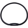 RNXRZANK Collana con Erogatore per Immersioni, Supporto in Silicone per Boccaglio, Lunghezza 56 Cm, Nero, 18 Cm
