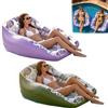 LLELEMAMO Lot de 2 Bouées de Piscine Gonflables Adulte, Bouée Gonflable de l'Eau en Forme de U avec Dossier Porte-Gobelet, Chaise Longue de 3-en-1 pour Lac Rivière Plage Fête ded'Été (B)