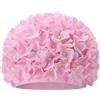 Generico Cuffia Piscina Donna Capelli Lunghi Impermeabile Elasticizzato Cuffia Nuoto Morbida Comoda Swimming Cap Professionale Resistente