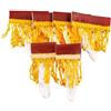 FewNvWa 6 Pezzi Biliardo Tasca Rete Sacchetto Accessori Tavolo Biliardo Sostituzione Pratica Materiale PU Cotone Adatto per Scuola Sala Sportiva