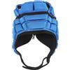 KALLORY Casco in Spugna per Protezione Anti-urto Regolabile, per Rugby e Altri Sport, Colore Blu Design Raffinato