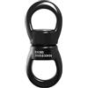 Kronabelle Arrampicata Girevole, 30KN Rotator Rotator Round Swivel, in lega di alluminio, 104 x 44 mm, per danza aerea, amaca, lavoro sugli alberi, arrampicata su roccia, yoga