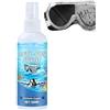 Générique Spray anti-appannamento per occhiali da nuoto | Lunga durata anti-perdita, 100 ml, spray sbrinatore per Goggles Nuoto | Maschere Immersione mare, visiere Casco, Viaggi Business