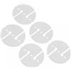 Tsophreniq 5Pcs Rotondo Immersioni Linea Cerchi Marcatore Caverna Relitto Tecnico Diving Corda Indicatore Linea Guida Corda Indicatori Enduring Subacquea