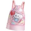 Gwtdtoad Borsa da nuoto per bambini,Borsa da nuoto per bambini - Zaino da spiaggia per con cartoni animati per la separazione del bagnato e 'asciutto - Scomparto per scarpe, spallacci