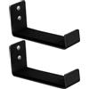 Générique Yoga Foam Roller Wall Hanger Rack - Durevole Metal Storage Holder Set, Anti Rust Finish, Purpose Fitness Organizer, Easy Install Mounting Kit | Ideal For Gym, Apartment, Garage, Bedroom