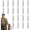 Générique Esca a a molla Twist Lock - Amo da pesca da 1,5 cm e 3,5 cm | esche morbide di design durevole, fissaggio a vite da pesca veloce da 20 pezzi
