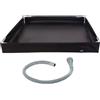 Generic doccia portatile, 80 x 80 cm, per campeggio, igiene esterna con funzione tubo di scarico, bacino doccia pieghevole per viaggi, escursioni, viaggi su strada, tenda, uso marino