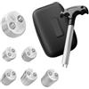 Baoblaze Kit di bulloni di Peso per Stecca da Biliardo, attrezzo per Viti da Biliardo, attrezzo Professionale da 0,1/0,2/0,3/0,6/0,8/1,0 con Manico