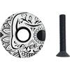 JIASHUNHE Serie Sterzo Tappo Superiore for Cuffia da 28,6 mm for bullone in Titanio for Bici MTB Adatto for aste e Forcella 1-1/8 Mountain Bike, Strada(B)