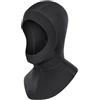 WEQYFDC Cappuccio da Sub Cuffia da Nuoto in Neoprene da 3/5 mm, Cappuccio for Immersioni, Cappello da Snorkeling, Attrezzatura for Windsurf, Surf, Pesca Subacquea, Pesca Subacquea(3.0mm Black,M)