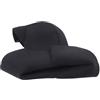 Marchfunny Cappuccio in neoprene per nuoto, immersioni, snorkeling, surf, con vestibilità elastica, comoda e copertura per la testa (S/M 3 mm, nero)
