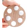 Tsophreniq Golfs Collection Supporto da appendere alla parete Show Stand Wood Golf Ball Wall Storage Rack Accessori per camera da letto Casa Show Collector Stand Organizzatori