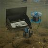 NiuLumea Telecamera IPS Fish Finder con obiettivo grandangolare, durata della batteria 6-8H, videocamera HD per pesca subacquea per fiume di lago di ghiaccio marino, cavo 15m/30m