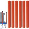 Generic Manicotti in schiuma per pali di trampolino, 6 pezzi di ricambio per trampolino, per pali anti-UV, per giardino, piscina, giochi posteriori cortili, adatti per aste da 2,5 cm