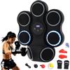 CHIMHOON Music Boxing Machine, Smart Boxing Machine con Bluetooth, 7 aree di bersaglio, 11 modalità e 9 velocità, macchina da boxe a LED con guantoni da boxe per adulti e bambini, ricaricabile tramite