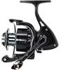 Gastagrav Mulinello da pesca lungo, bobina leggera, mulinello per acqua dolce e salata, in lega di alluminio, con sistema di trascinamento liscio, manico ergonomico (nero C 2500)