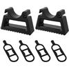 Generico Morsetto for bici invertito da 2 pezzi, supporto for manubrio da 29-33 mm for riparazione bici da strada MTB e stoccaggio al coperto