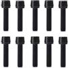 Tsophreniq 10 viti M5 x 20 mm per biciclette, viti a testa conica, con rondelle, per strada, mountain bike e biciclette resistenti