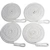 Sharplace 4 Cime di ormeggio per Barche, Corde di ormeggio da 1,8 m, Facili da maneggiare, Resistenti allo sfilacciamento, Accessori per Barche, Cime di per Boe