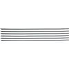 RNXRZANK 6 Strisce di Protezione per Il Bordo del Tavolo da Biliardo, Lunghe 124 Cm, per, 5mmx5.5 Mm