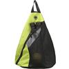 Marchfunny Zaino a spalla singola per pickleball con capacità espansa, tracolla regolabile e tessuto Oxford 600D impermeabile (arancione)