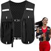 Generic Gilet da trail running, con tasche multiple, per corsa e idratazione, elastico e stabile, zaino per corsa, escursionismo, arrampicata, jogging, maratone, campeggio